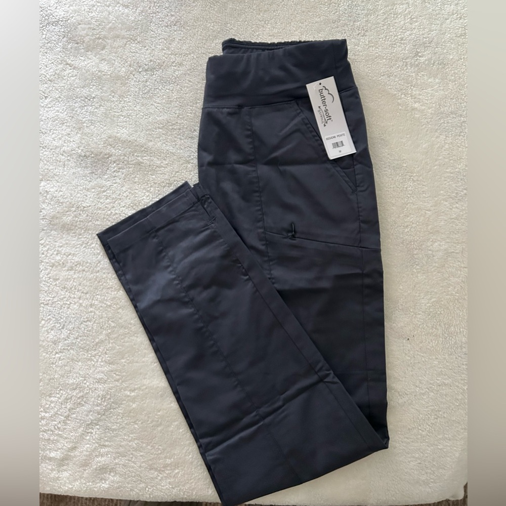 Butter- Soft Pewter Gray Scrub bottoms